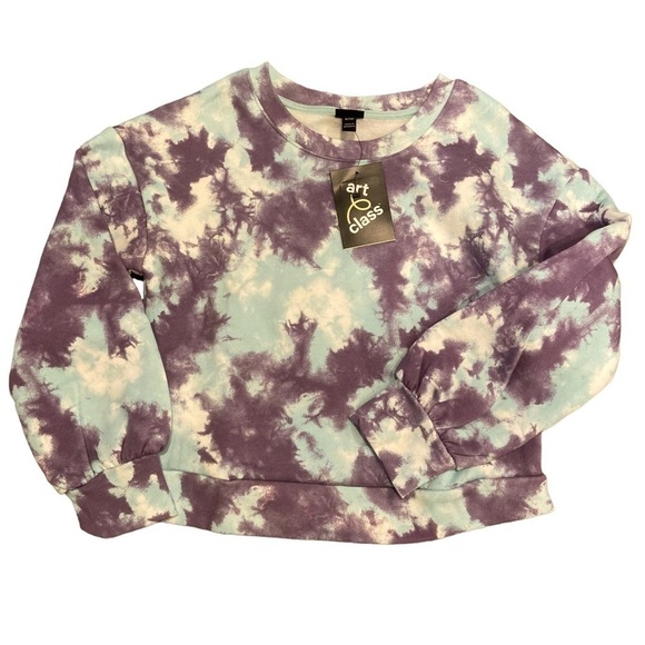 Art Class Tie Die Sweatshirt - Picture 1 of 3